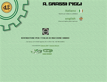 Tablet Screenshot of grassi-figli.it